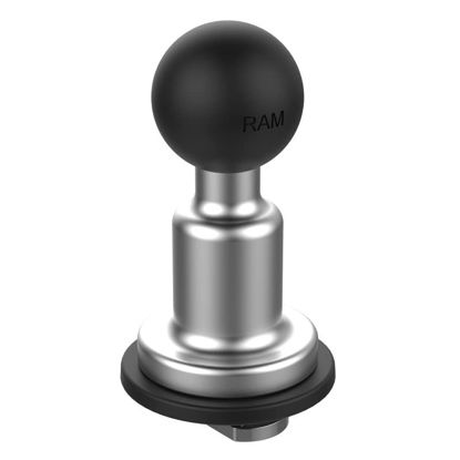 Picture of RAM Mounts Aluminum Track Ball with T-Bolt Attachment RAM-B-463-TRA1U with B Size 1" Ball