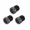 Picture of uxcell 3 Pcs CCTV Camera Lens 3.6mm Focal Length 1080P F2.0 1/3 Inch Wide Angle for CCD Camera