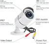 Picture of ZOSI 2.0MP 1080p Security Camera 4-in-1 TVI/CVI/AHD/CVBS Surveillance Bullet Camera Indoor Outdoor,120ft Night Vision,Aluminum Metal Housing,Work for 960H,720P,1080P,5MP,4K analog CCTV DVR(White)