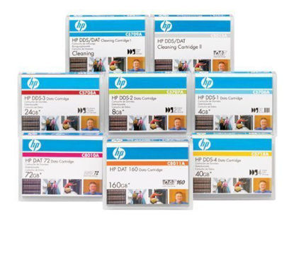 Picture of Hewlett Packard C5709A Tape - HP DDS/DAT 4 mm Cleaning Cartridge (50 Cleanings)