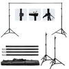 Picture of 10ft Adjustable Photography Backdrop Support System Photo Video Studio Muslin Background Stand Kit with Carry Bag