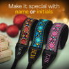 Picture of Art Tribute Customized White Camera Strap - Choose Your Text and We Make It Especially for You! Get Your Own Personalized Stocking Stuffer & Christmas Gift Camera Strap