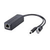 Picture of 10Gtek 1.25G PoE Splitter Cable, 10/100/1000Mbps, 802.3af/at, 48V to 12V, 100 Meters Link