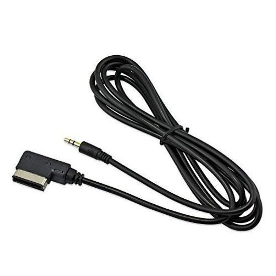 Picture of OCR 6.6ft AMI MDI MMI AUX Cable Audio Music Interface Adaptor 3.5mm Jack Aux-in MP3 Cable for Audi Audi A3/A4/A5/A6/A8/Q5/Q7/R8/TT, VW Jetta Passat GTI GLI CC Tiguan Touareg EOS Golf Mk 6, etc.