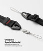 Picture of Ringke Hand Strap [Phone Wrist Strap] Designed for Camera Strap and Phone Strap, Adjustable Sturdy Universal Lanyard Compatible with Camera and Phone Case - Black