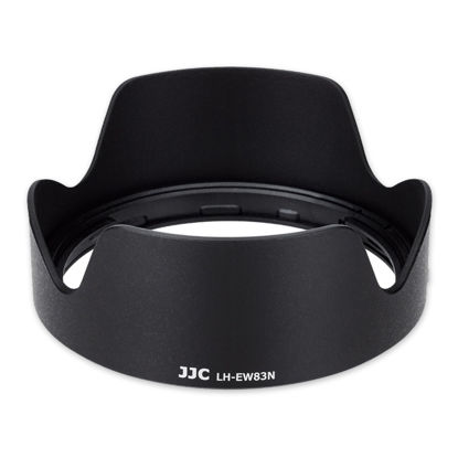 Picture of Lens Hood for Canon RF 24-105mm f/4L is USM Lens, Reversible Lens Shade Protector Replaces Canon EW-83N Hood for Canon EOS R RP R5 R5 C R6 Mark II Cameras, Compatible with a 77mm Filter or Lens Cap