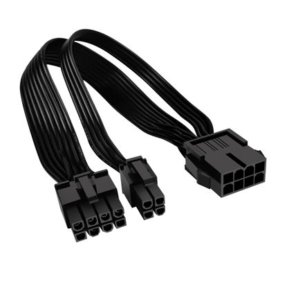 Picture of JZYMOD EPS12V CPU 8 Pin Female to CPU ATX 8 Pin and ATX 4 Pin Male Power Supply Extension Cable