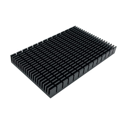 Picture of Awxlumv Aluminum Heat Sink 150mmx93mmx15mm/ 5.9x3.66x0.59 inch High Power Large Heatsink Module Cooler Fin for PCB Board LED Motherboard Cooling GPU Backplate Radiator Routers RTX 3090 3080 Black