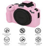 Picture of Case for Canon EOS R50, EOS R50 Camera Silicone Protective Case, Lightweight, Anti-Scratch Slim Fit Soft Skin, EOS R50 Accessories, AEXUTDA Bag for EOS R50 Mirrorless Vlogging Camera - Pink