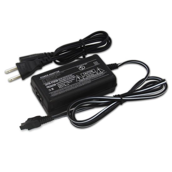 Picture of AC Power Adapter Charger Compatible Sony HDR-PJ200, HDR-PJ230, HDR-PJ320, HDR-PJ340, HDR-PJ380, HDR-PJ540, HDR-PJ600V, HDR-PJ650V, HDR-PJ650VE, HDR-PJ660, HDR-PJ810, HDR-PJ820 Handycam Camcorders