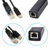 Picture of REVODATA Gigabit Type C PoE Splitter 5V 2.4A, IEEE 802.3af Standard, 10/100/1000Mbps Type C Power Over Ethernet Splitter for 5v Devices, iPads, USB, Dropcam, Raspberry Pi (TYPEC0502G)