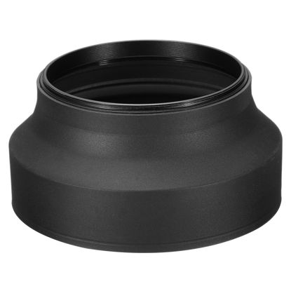 Picture of PATIKIL 82mm Camera Lens Hood, Rubber Collapsible Lens Protector Anti-Reflection Blocks Excess Sunlight Enhance Camera Photography for Nikon, for Fujifilm, for Pentax, for Leica