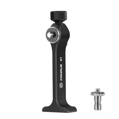 Picture of Fanaue Binocular Tripod Adapter, Binocular Mount 1/4 Inch Threading Mount Aluminium (s1pro)