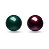 Picture of Perixx PERIPRO-303X2A 1.34 Inches Trackball 2 pcs Pack - Replacement Ball for M570, M575, PERIMICE-517/520/717/720, and Other 1.34inches Trackball Mouse - Glossy Red and Green…