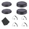 Picture of Fuji X Front Body Cap & Rear Lens Cap Cover for Fujifilm X FX Mount Camera Lens Such as X-Pro1 X-Pro2 X-Pro3 X-T1 X-T2 X-T3 XT4 XE4 X-T10 X-T20 X-T30 X-E2 X-E2s X-E3 X-A10 X-A20 X-H1 X-A5 X-T100