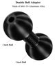 Picture of BRCOVAN 2 Pack, Aluminum Alloy 1'' Ball to 1'' Ball Adapter Compatible with RAM Mounts B Size Double Socket Arm