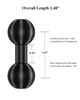 Picture of BRCOVAN 2 Pack, Aluminum Alloy 1'' Ball to 1'' Ball Adapter Compatible with RAM Mounts B Size Double Socket Arm