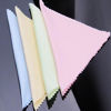 Picture of LGXEnzhuo 100pcs Microfiber Glasses Cleaning Cloth Fiber Material for Wiping Glasses Camera Lens and Mobile Phone 5.1 * 5.1 inch