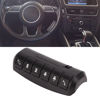 Picture of Car Remote Controller Button, 6 Keys Steering Wheel Button Multifunction DVD Player Remote Controller Button