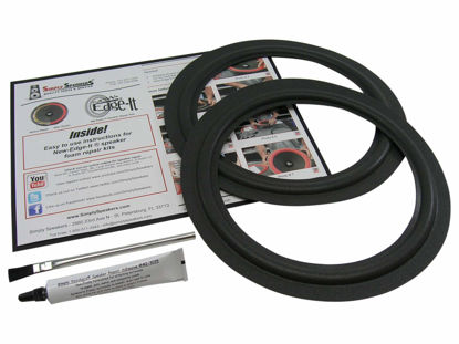 Picture of Jensen 10 Inch Foam Speaker Repair Kit FSK-10F (Pair)