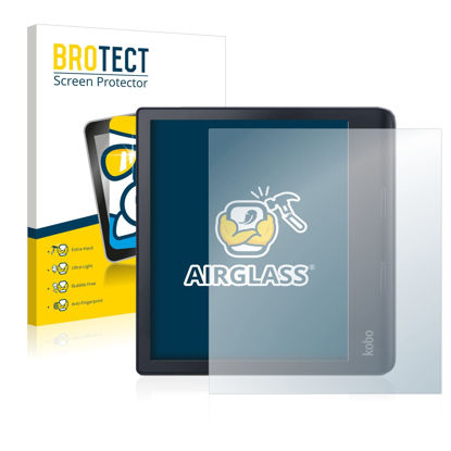 Picture of Bedifol BROTECT AirGlass Glass Screen Protector for Kobo Sage, Extra-Hard, Ultra-Light, Screen Guard