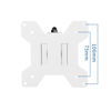 Picture of VIVO Steel VESA Bracket 75x75 and 100x100 Mounting for Computer Monitor, Quick Release Removable VESA Plate, White, PT-SD-VA01AW