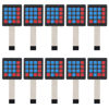 Picture of 10pcs 4x4 Matrix Array Membrane Switch Keypad Keyboard 16 Key Matrix Array Membrane Switch 8pin Keypad Keyboard Microcontroller