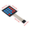 Picture of 10pcs 4x4 Matrix Array Membrane Switch Keypad Keyboard 16 Key Matrix Array Membrane Switch 8pin Keypad Keyboard Microcontroller