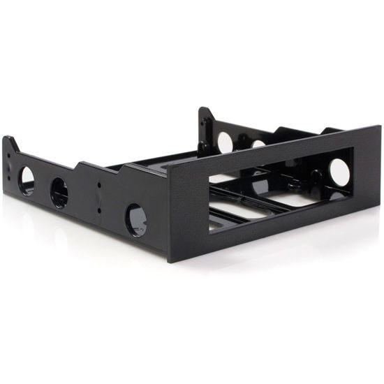 Picture of StarTech.com 3.5" to 5.25" Front Bay Mounting Bracket w/ Mounting Screws (BRACKETFDBK),Black