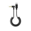 Picture of comica CVM-D-UC II 3.5mm TRS to USB-C Audio Adapter Cable for All Microphones with 3.5mm(TRS) Audio Output Plug