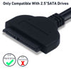 Picture of A-Goldnest SATA to USB,SATA to USB Cable,Sata to USB Adapter, for 2.5 inch HDD and SSD 5Gbps Superspeed Compatible with USB 2.0 1.1 Older SATA Connector