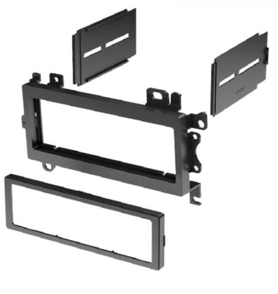 Picture of Single DIN Car Stereo Install Dash Mount Kit Made for Jeep: 1997-2001 Cherokee, 1993-1998 Grand Cherokee, 1997-2002 Wrangler