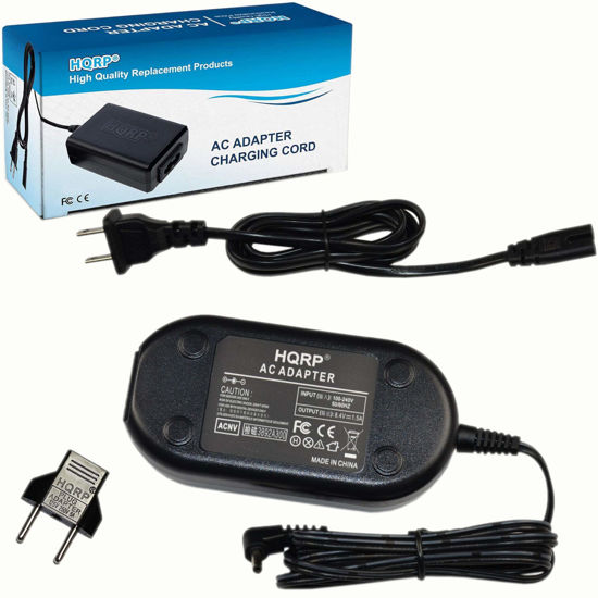 Picture of HQRP AC Adapter Compatible with Samsung AA-E7A AA-E6 SC-L700 SC-L810 SC-D67 SC-D77 SC-L540 SC-L610 SC-L650 SC-L770 SC-L860 SC-M51 SC-W61 SC-W62 VP-D55 VP-D60 Camcorder Charger Cord Power Supply