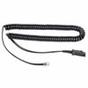 Picture of VoiceJoy U10 QD Adapter Cable Compatible with Plantronics Headsets - Connects to Cisco Models 7940 7941 7942 7945 7960 7961 7962 7965 7970 7975 etc,26716-01 Cord