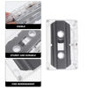 Picture of ARTIBETTER 2pcs Audio Cassette Tapes Dictating Blank Microcassette Tapes 30 Min Recording Time Per Tape Replacement Cassette Tapes