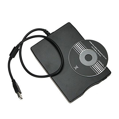 Picture of 3.5'' Inch USB 2.0 Portable External Floppy Disk Drive Diskette FDD for Windows 7 2000/XP/Vista PC Laptop