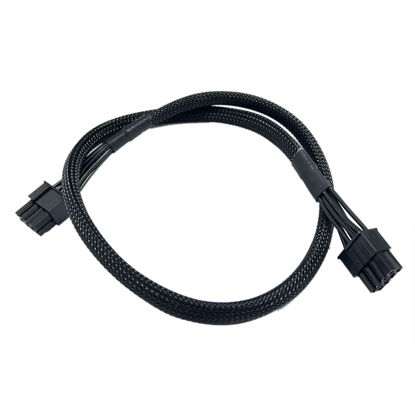 Picture of Zahara 8 (PIN) to 8 (pin) PCIE VGA Power Supply Cable Flex 18AWG Replacement for EVGA Supernova 550-1300 G2 G3 G5 750 B2 B3 P2 T2 / 8 (pin) pcie Cable evga Power Supply Cables