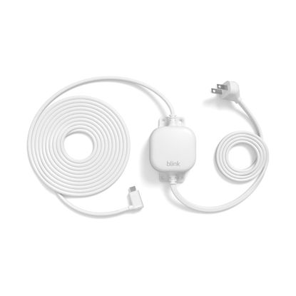 Picture of All-new Blink Weather Resistant 13ft Power Adapter for Blink Mini 2 and Blink Outdoor 4 (White)