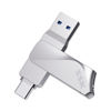 Picture of SSK 64GB USB C Flash Drive Dual Drive 2 in 1 OTG USB A 3.2 + Type C Memory Stick Thumb Drive, Thunderbolt Pendrive up to 200MB/s Transfer Speed Photo Stick for Android Phones/Tablets/Mac/Laptop