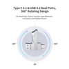 Picture of SSK 64GB USB C Flash Drive Dual Drive 2 in 1 OTG USB A 3.2 + Type C Memory Stick Thumb Drive, Thunderbolt Pendrive up to 200MB/s Transfer Speed Photo Stick for Android Phones/Tablets/Mac/Laptop