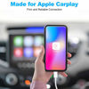 Picture of Car Apple Carplay Cable，USB A to Lightning Cable Compatible with iPhone 14 13 12 11 Pro Max XR XS X Charger Cord，Car Charging Cable