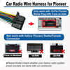 Picture of 16 Pin Pioneer Wiring Harness Radio Stereo Connector for Aftermarket Radio Wire Harness Replacement for Pioneer DEH AVH AVIC MVH FH SPH Pioneer Stereo Power Plug for AVH-120BT AVH-1500NEX AVH-200EX