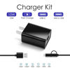 Picture of Replacement Fast Charger Adapter For New Old kindle Paperwhite 2-11th Gen, Oasis, E-Reader, Voyage, DX, Keyboard, Touch 2-11th, Fire [HD, HDX,7 8 10 PLUS ＆ Kids Pro 11 Tablet Power Charger Cable Cord