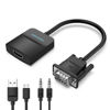 Picture of VENTION VGA to HDMI-1080P Video Dongle Adaptador VGA Converter with Audio Cable (0.5FT), Male to Female for PC,Monitor HDTV (Note: VGA to HDMI Only, Not Bi-Directional)