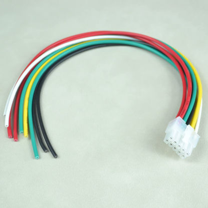 Picture of 10-pin Harness Plug Compatible with Kicker BassStation Hideaway 11HS8 46HS10 11PHD12 11PH12 HS8 PT10 PT250 11PT8