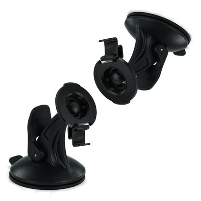 Picture of BOROLA Car Windshield Suction Cup Mount Holder Cradle Compatible for Garmin Nuvi 52 Garmin Nuvi 42 42LM 44 44LM 52 52LM 54 55 65 2457LMT 2497LMT 2577LT 2597LM 2597LMT 2558LMTHD 2598LMTHD GPS(2 Pcs)