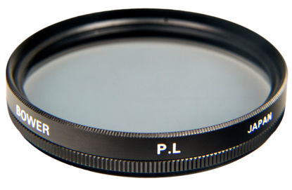 Picture of Bower FP67 67 mm Pro Digital High Definition Linear Polarizer Filter (Black)