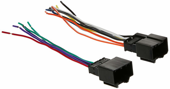 Picture of Scosche GM18B Compatible with 2007-11 Chevrolet Aveo Power / Speaker Connector / Wire Harness for Aftermarket Stereo Installation with Color Coded Wires