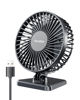 Picture of Gaiatop USB Desk Fan, Small But Powerful, Portable Quiet 3 Speeds Wind Desktop Personal Fan, Adjustment Mini Fan Table Fan for Better Cooling, Home Office Car Indoor Outdoor(Black)