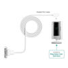 Picture of TUSITA 10 ft USB-A to Micro USB Power Cable Compatible Ring Indoor Cam (2nd Gen) Camera - White